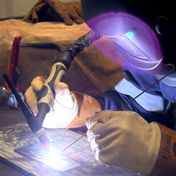 Photo from a Newport Wrought Ironwork workshop