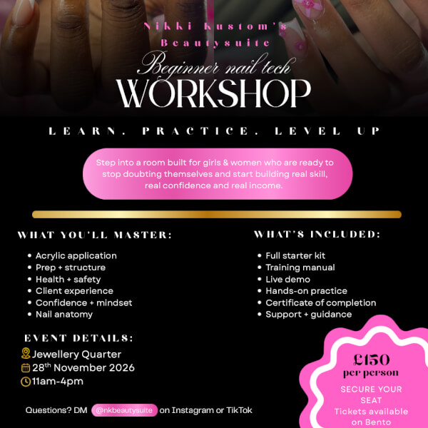 Photo from a Nikki Kustom’s Beautysuite workshop