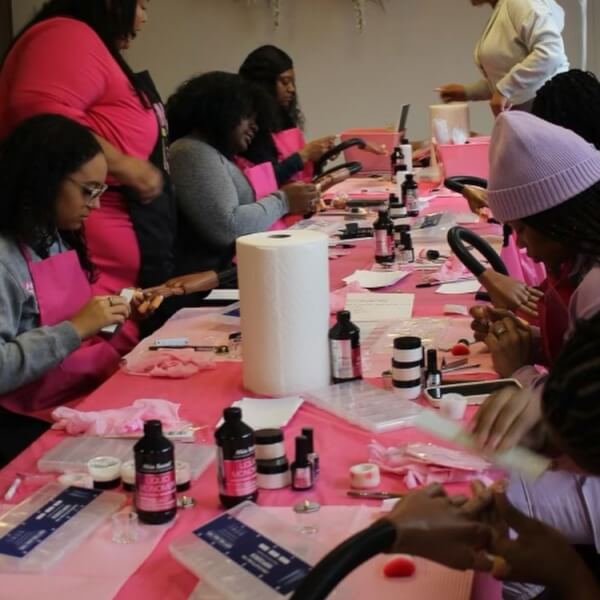 Photo from a Nikki Kustom’s Beautysuite workshop