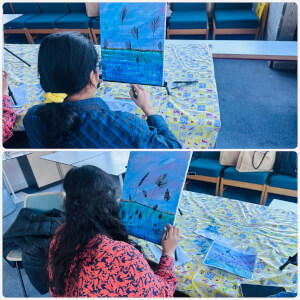 Painting class by Niranjana Girish Arts