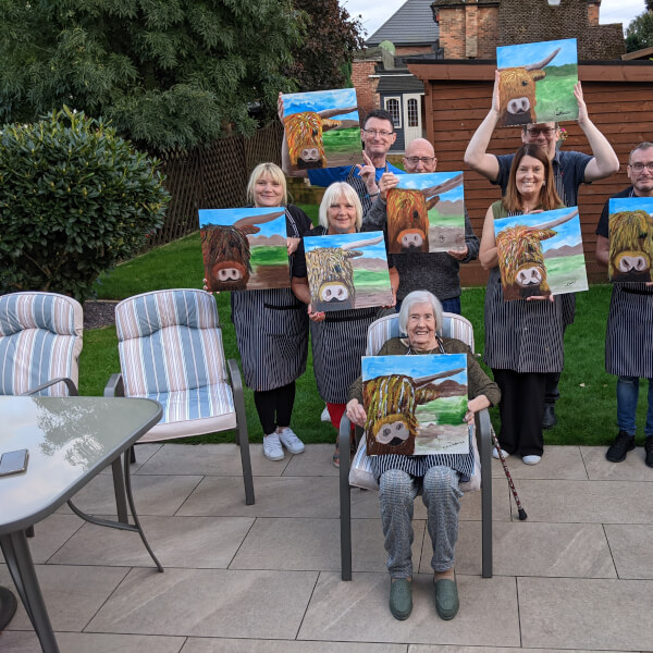 Photo from a nJoyArt workshop