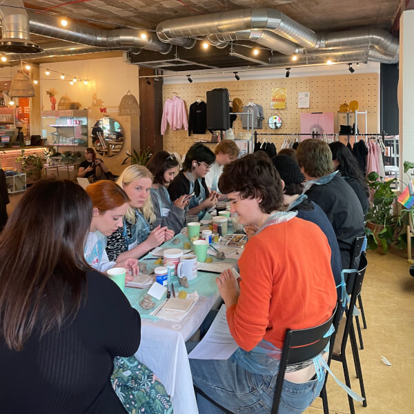 Photo from a Olivia Hardman workshop