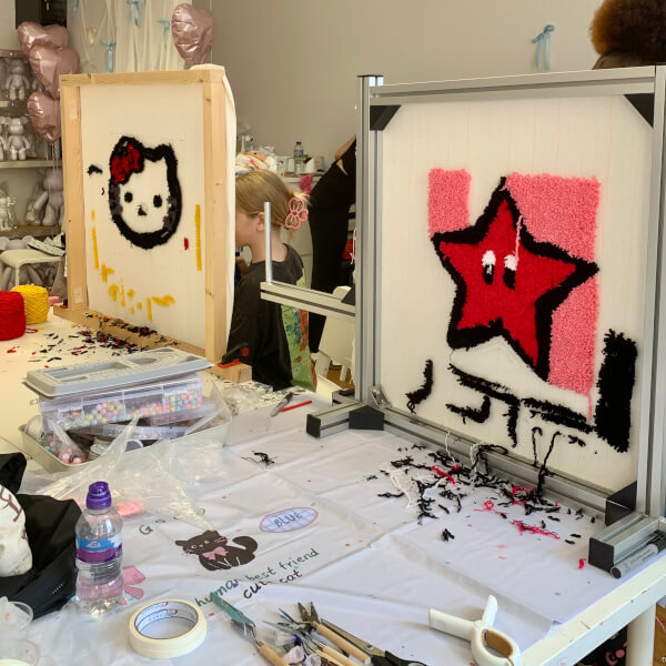 Fluid Art class by omo diy