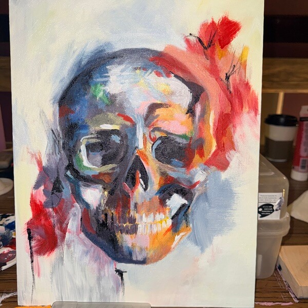 Painting class by Paint & Brew