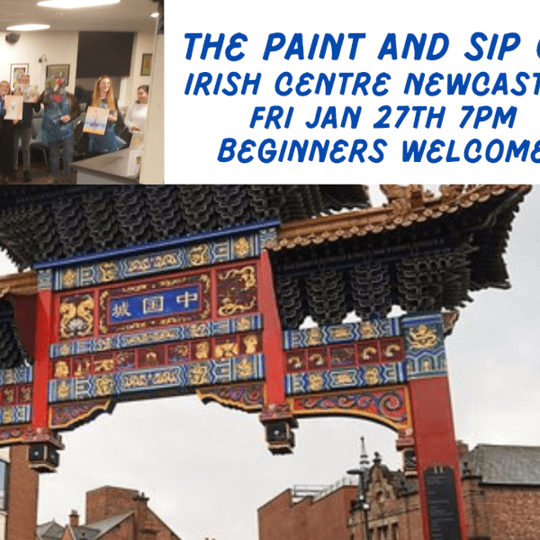 Photo from a Paint and Sip Party workshop