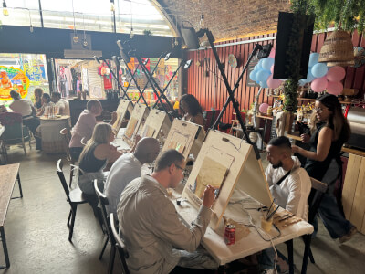 Painting class by Paint Like A Pro Studios