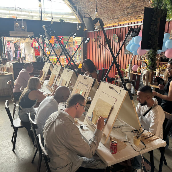 Painting class by Paint Like A Pro Studios
