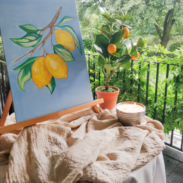 Photo from a Paint Party Social Club workshop
