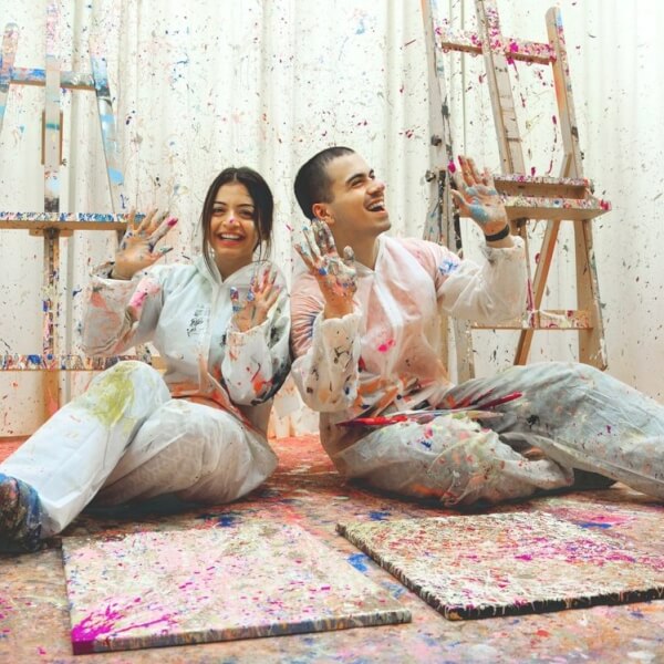 Painting class by Paperdoll Art Studio