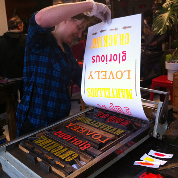 Paper Craft and Ink workshops, Stoke Newington