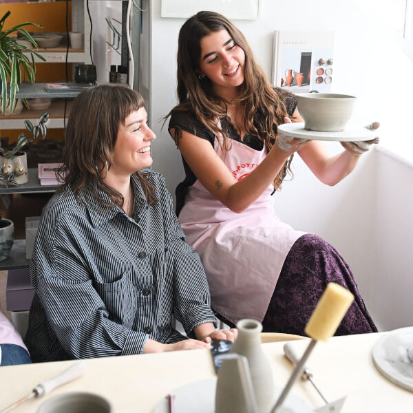 Pottery class by Pottymouth.Workshop