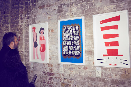 Textiles class by Print Club London