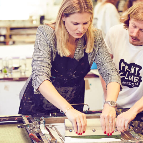 Textiles class by Print Club London