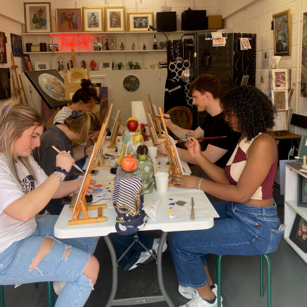 Photo from a Proctor Art workshop