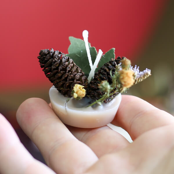 Photo from a Recycled Wax Candle Company workshop