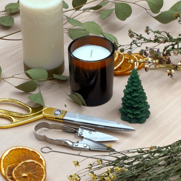 Photo from a Recycled Wax Candle Company workshop