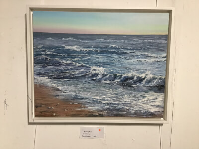 Painting class by Robin Souter Oil Painting