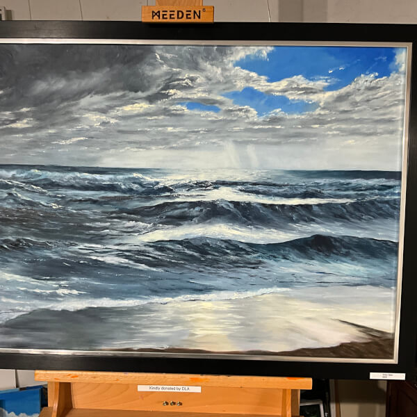 Painting workshops, Shenley Wood