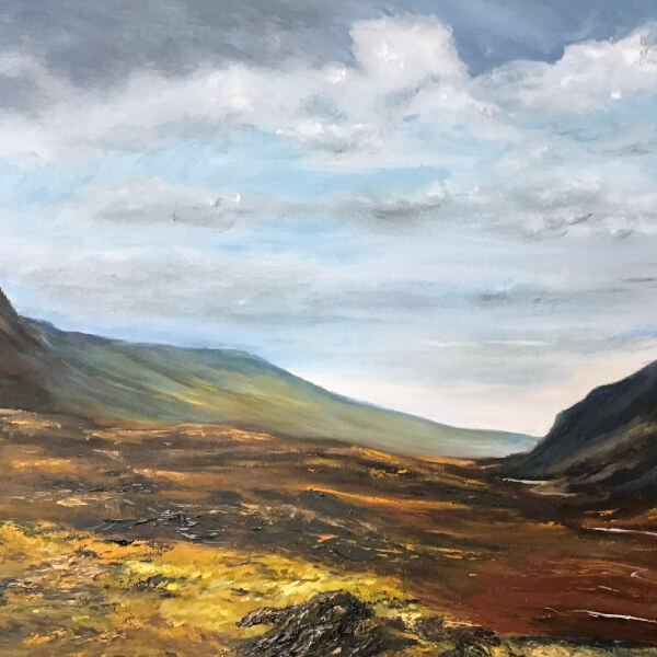 Painting classes, Shenley Wood