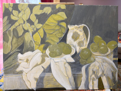Painting class by Safoora Miss