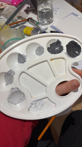 Painting class by Safoora Miss