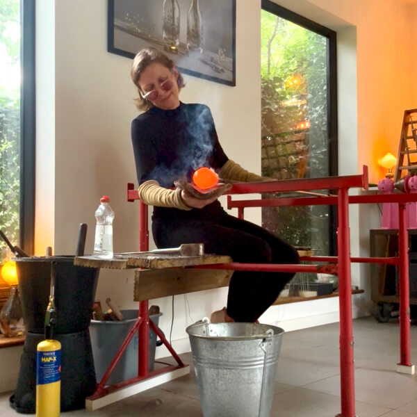 Glass and Mosaic class by Samantha Sweet