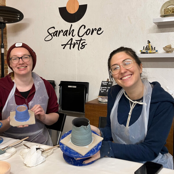 Pottery class by Sarah Core