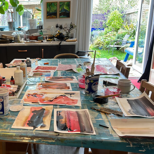 Painting class by Sarah Sidders