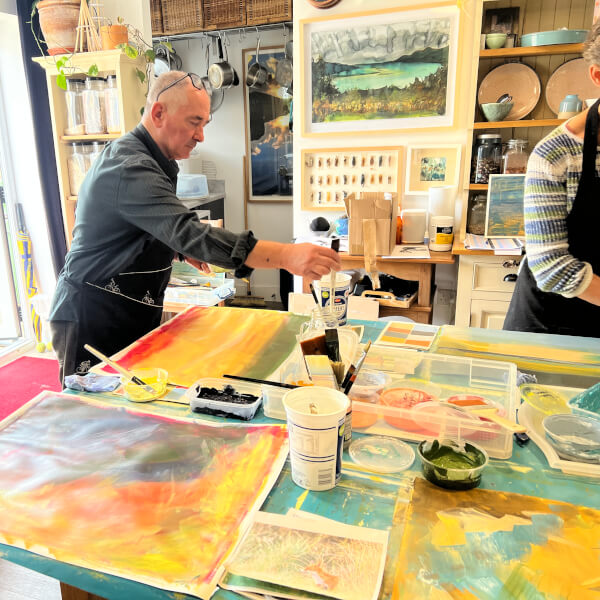 Painting classes, Combe Down