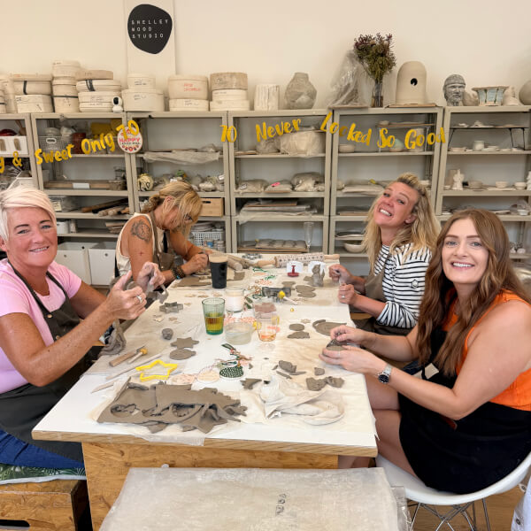 Pottery class by Shelley Wood Studio