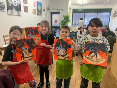Painting class by SonalDGArts