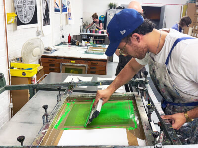 Textiles class by Sonsoles Marquez