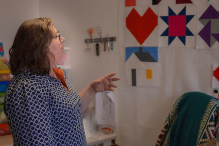 Textiles class by StitchLoungeScot