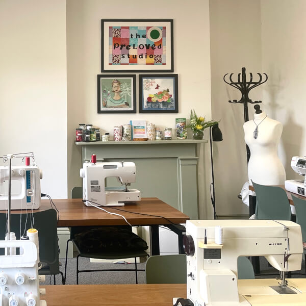 Textiles class by Sustainable Merton