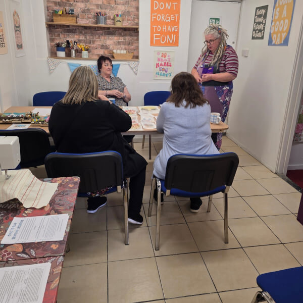 Photo from a Suzy Todd workshop