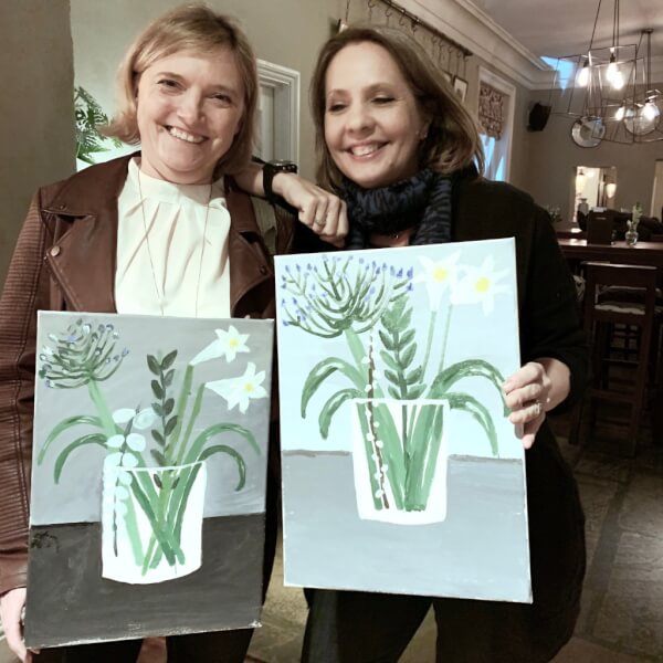 Photo from a The Art Class workshop