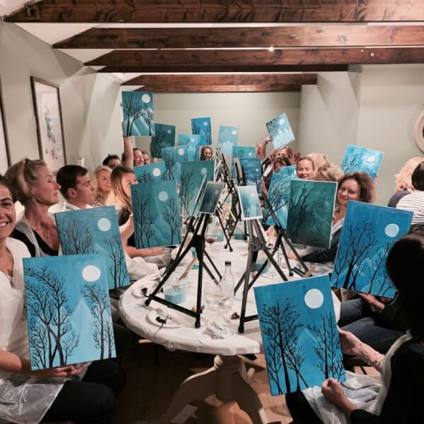 Photo from a The Art Class workshop