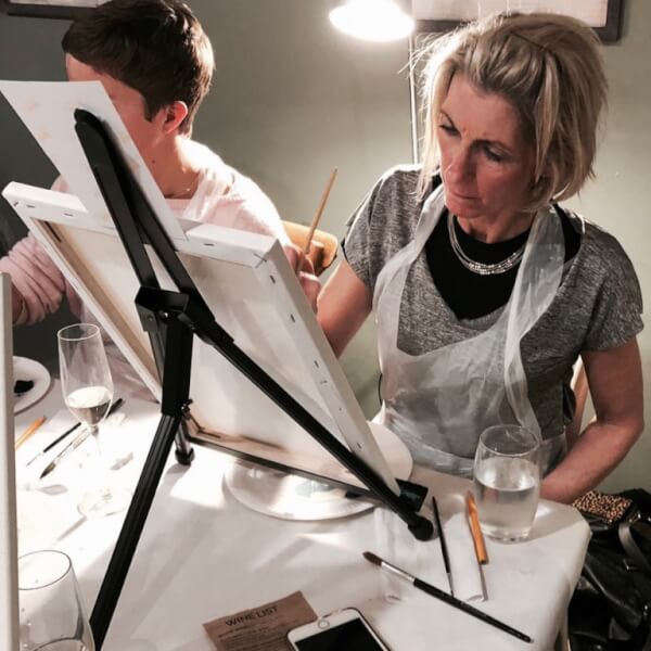 Photo from a The Art Class workshop