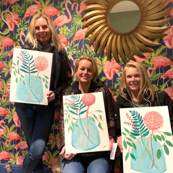 Photo from a The Art Class workshop