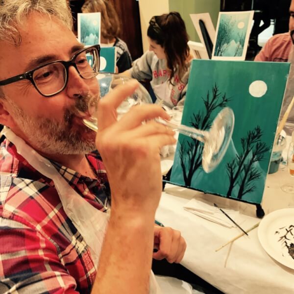 Photo from a The Art Class workshop