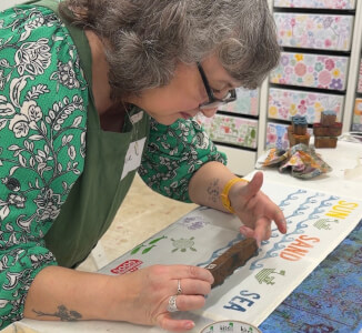 Painting class by The Crafty Bee Club