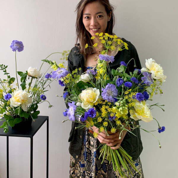 Floristry class by The Flower Factory LDN