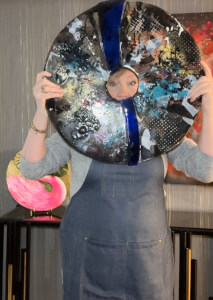 Glass and Mosaic class by The Silver Zebra Glass Studio
