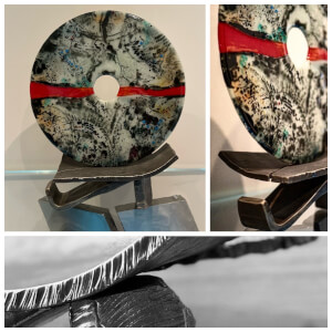 Glass and Mosaic class by The Silver Zebra Glass Studio