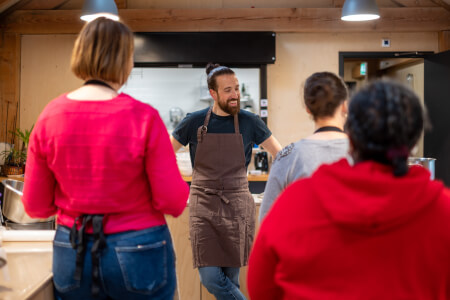 Cooking class by the Venetian kitchen