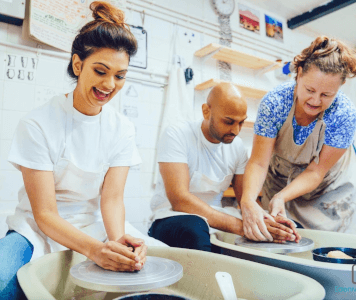 Pottery class by Tribe Pottery Studio