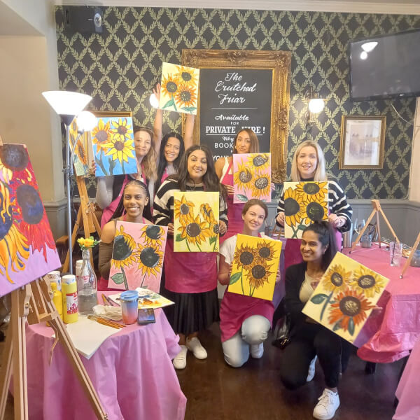 Painting class by Undergrounder