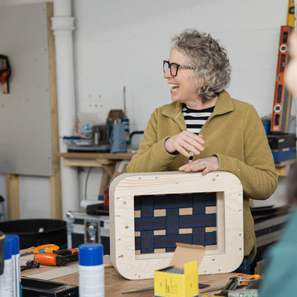 Photo from a Upholstery Classes Edinburgh workshop