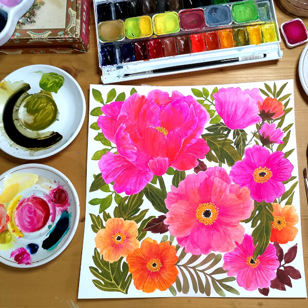 Painting classes, Sheffield