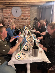 Painting class by Vina Panchal Art